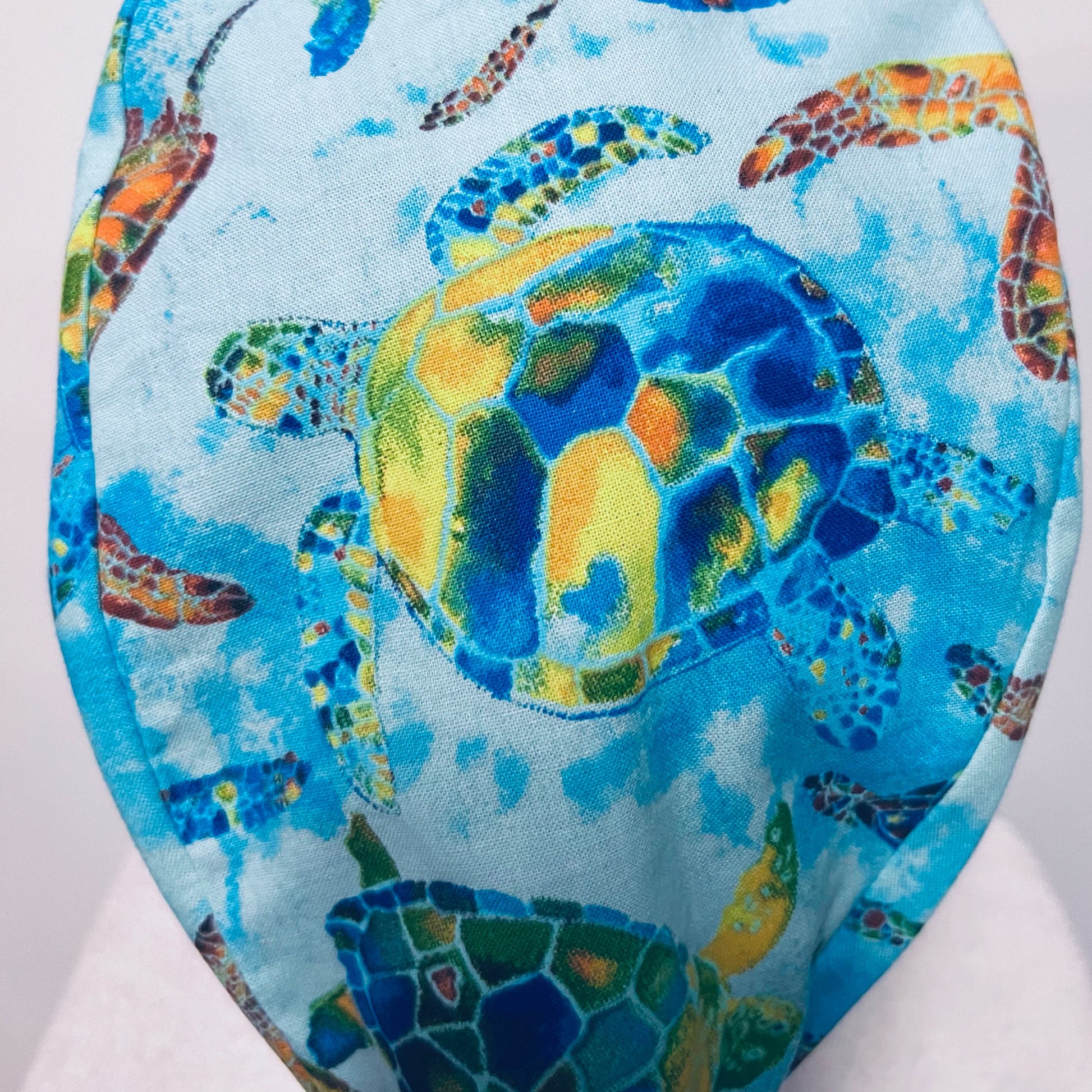 Scrub Cap - Colorful Turtles