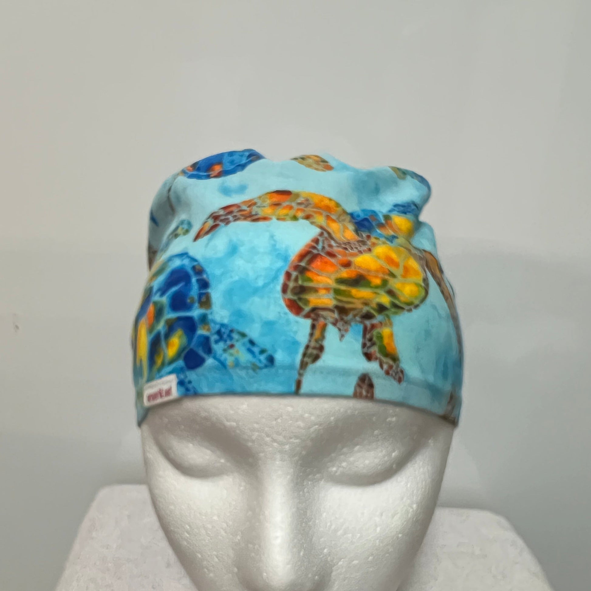 Scrub Cap - Colorful Turtles