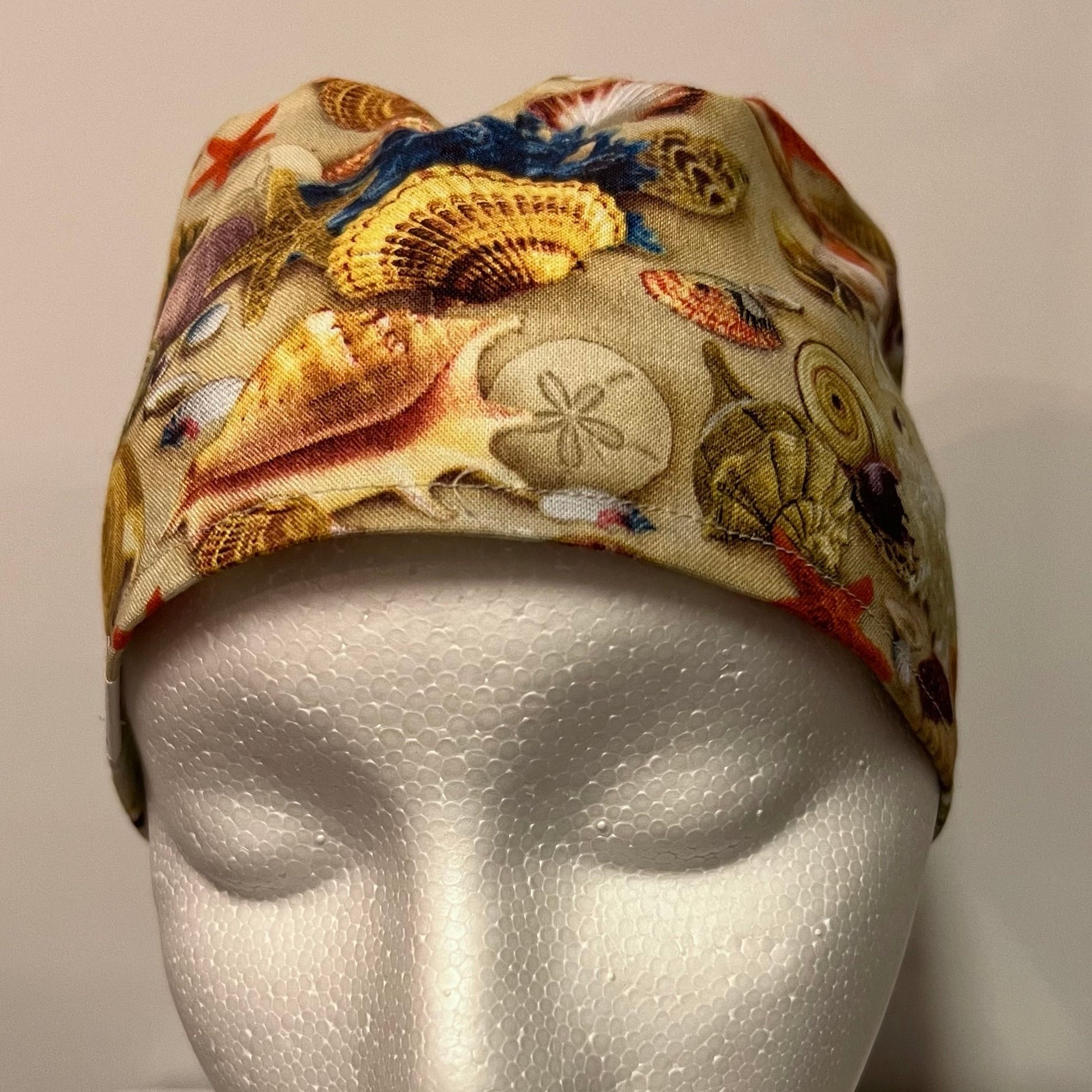Scrub Cap - Seashells Beach
