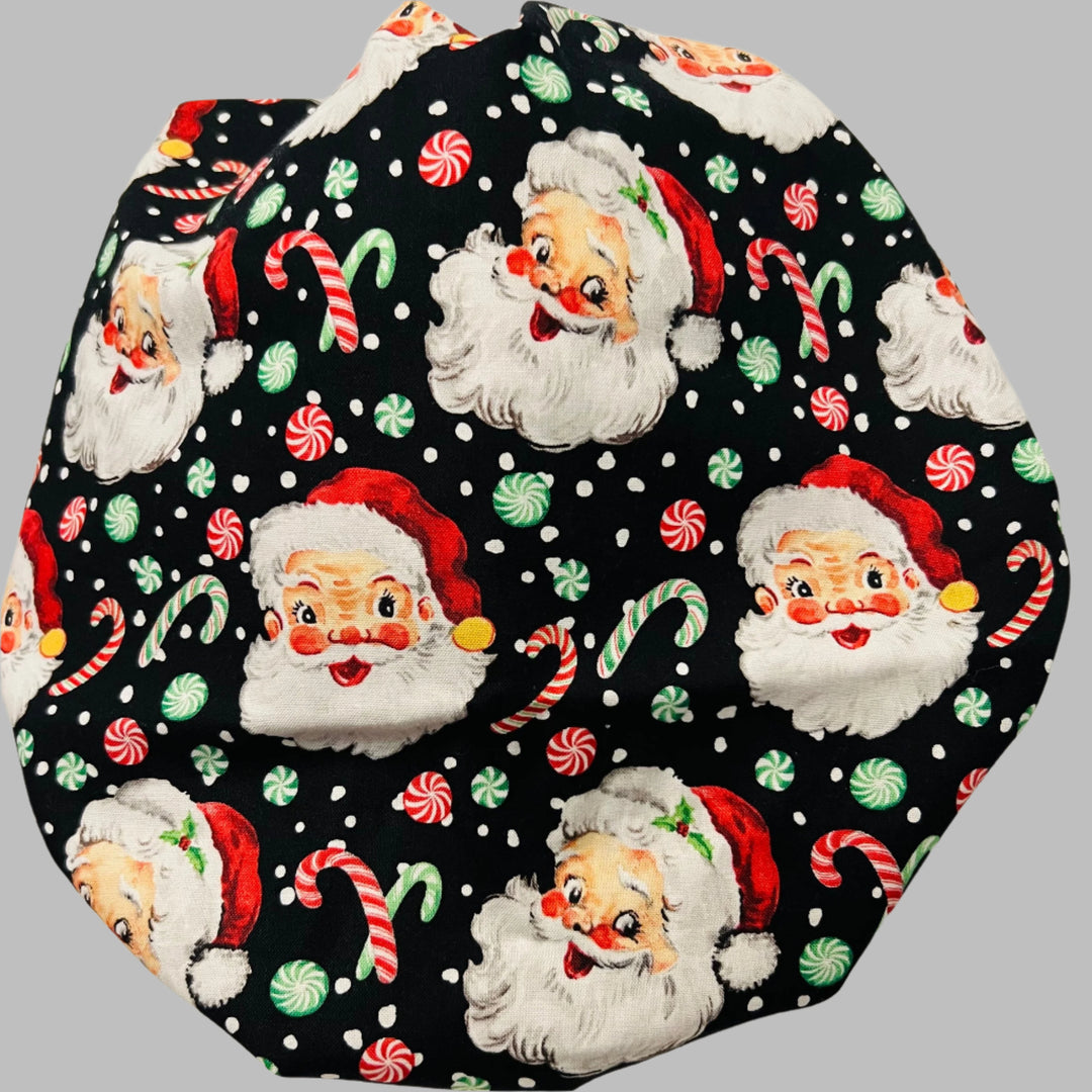 Bouffant-Christmas Santa