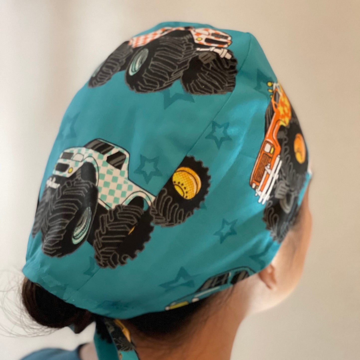 Scrub Cap-Monster Truck