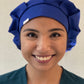 Bouffant-Royal Blue