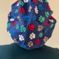 Bouffant-Dog Paws-Blue