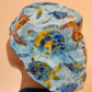 Bouffant-Tropical-Colorful Turtles