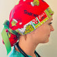 Ponytail style-Merry Grinchmas with Grinch green ribbon