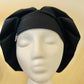 Bouffant Style Hat-Solid Black