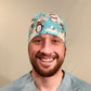 Scrub Cap-Winter Penguins