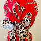 Ponytail Style - Valentines Day Leopard Hearts