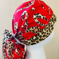Ponytail Style - Valentines Day Leopard Hearts