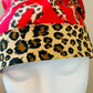 Ponytail Style - Valentines Day Leopard Hearts