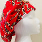 Bouffant-Valentines Cheetah hearts