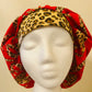 Bouffant Deluxe - Valentine's Cheetah Hearts