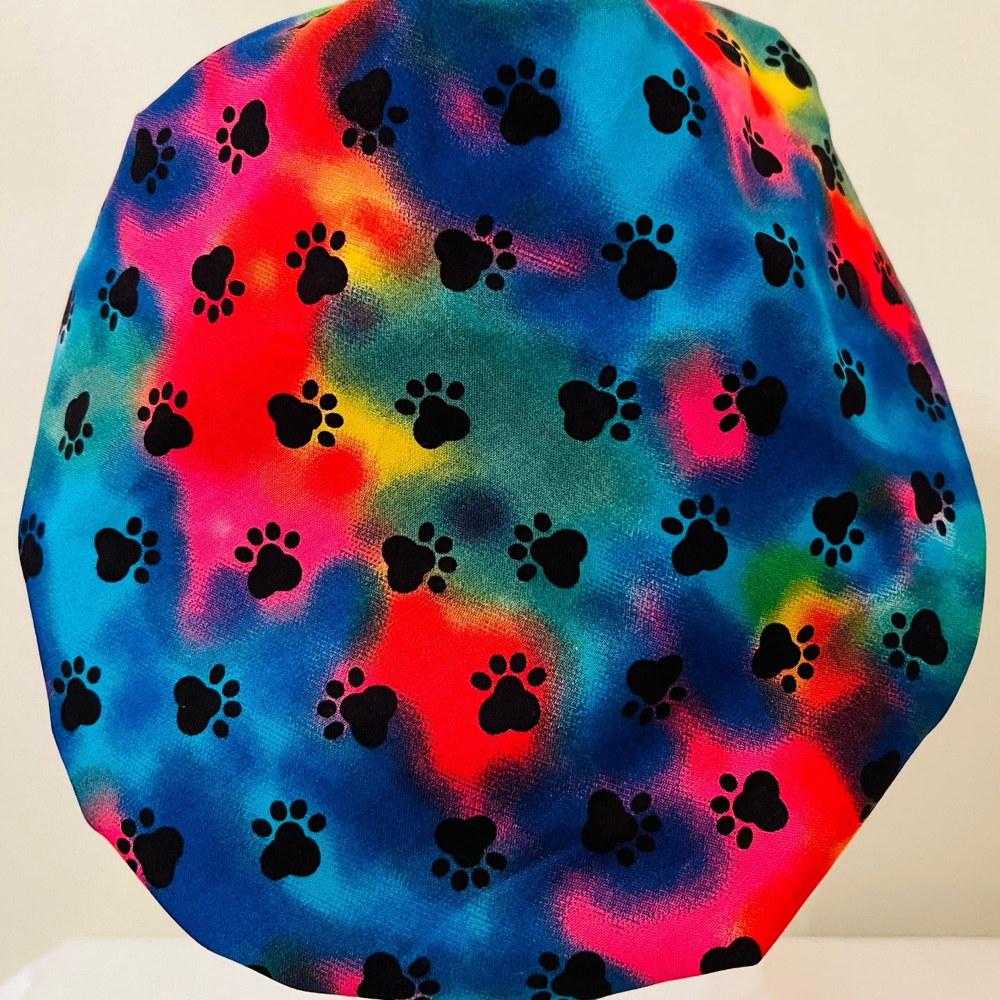 Bouffant - Tie Dye Puppy Paws