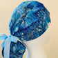 Ponytail Style - Blue Ripples