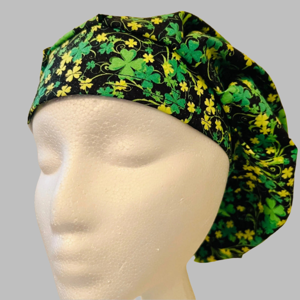 Bouffant-St. Patricks Clovers