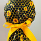 Ponytail Style Hat - Honey Bees