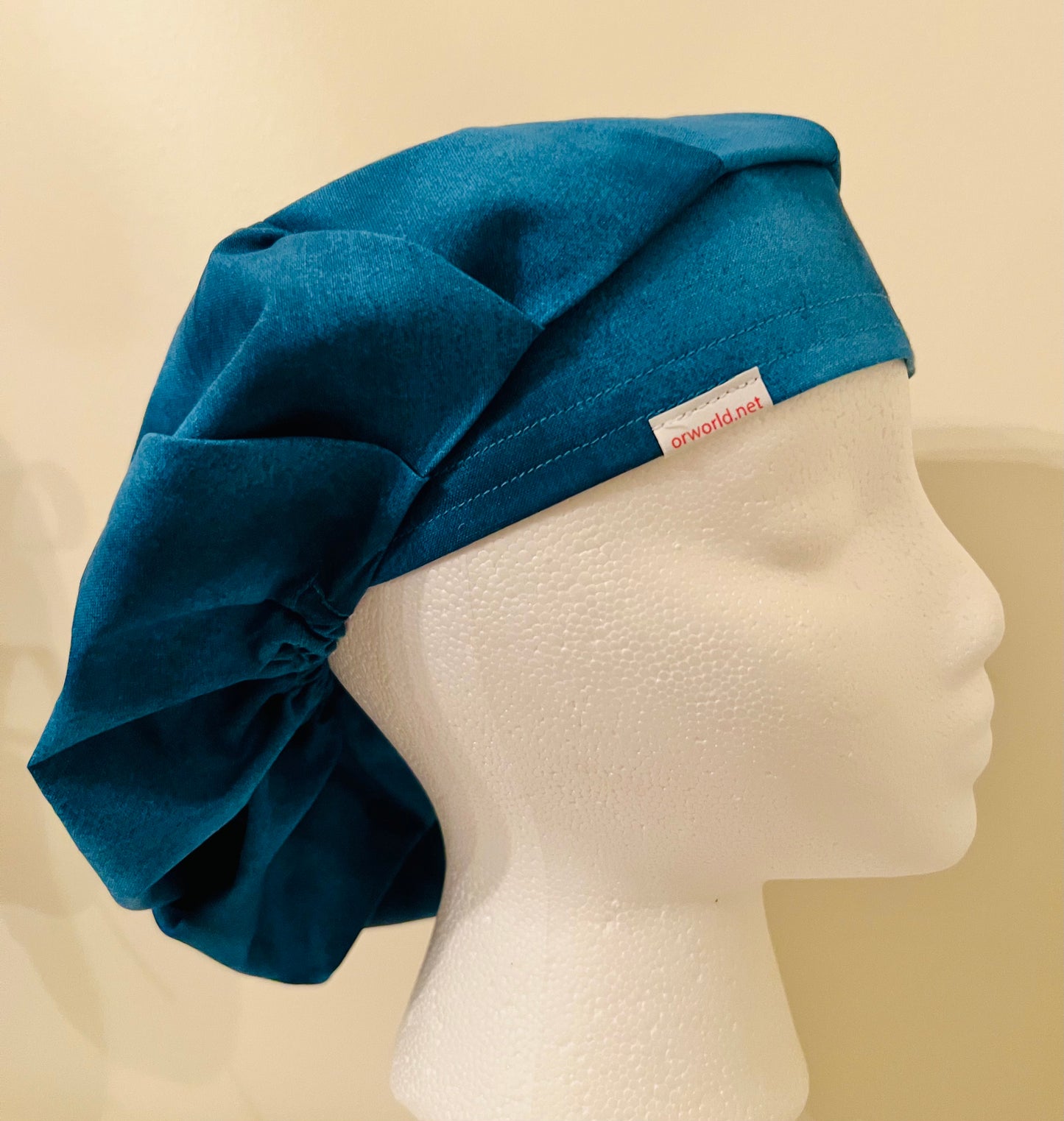 Bouffant-Surgical Hats-Scrub Cap-Back Country Blue-Solid-Calm-Cute-Back Country Blue