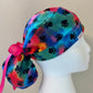 Ponytail Style-Tie Dye Paws