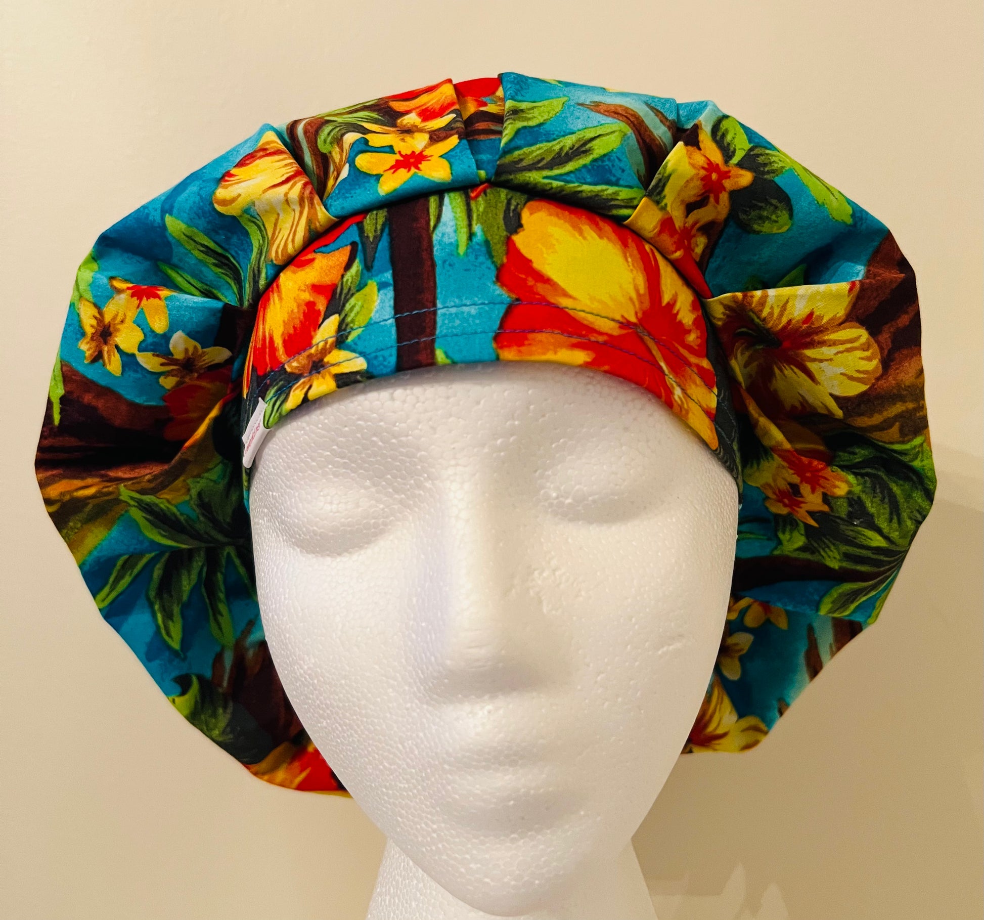 Bouffant - Hawaiian Palm Trees