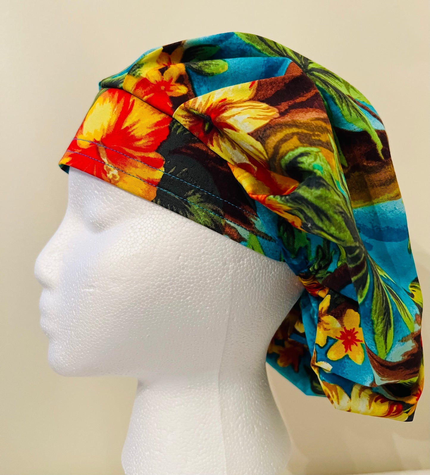 Bouffant - Hawaiian Palm Trees