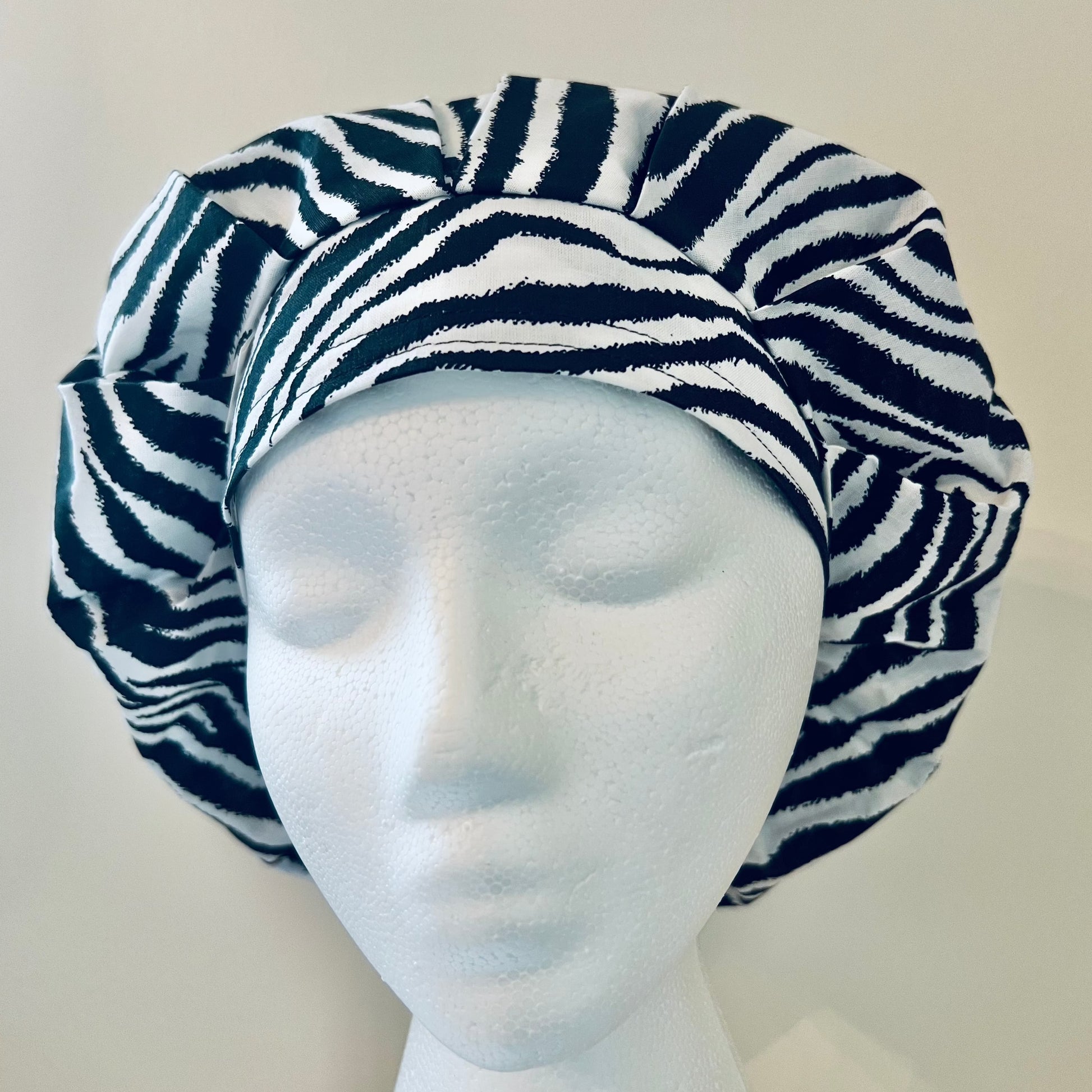 Bouffant - Zazzy Zebra