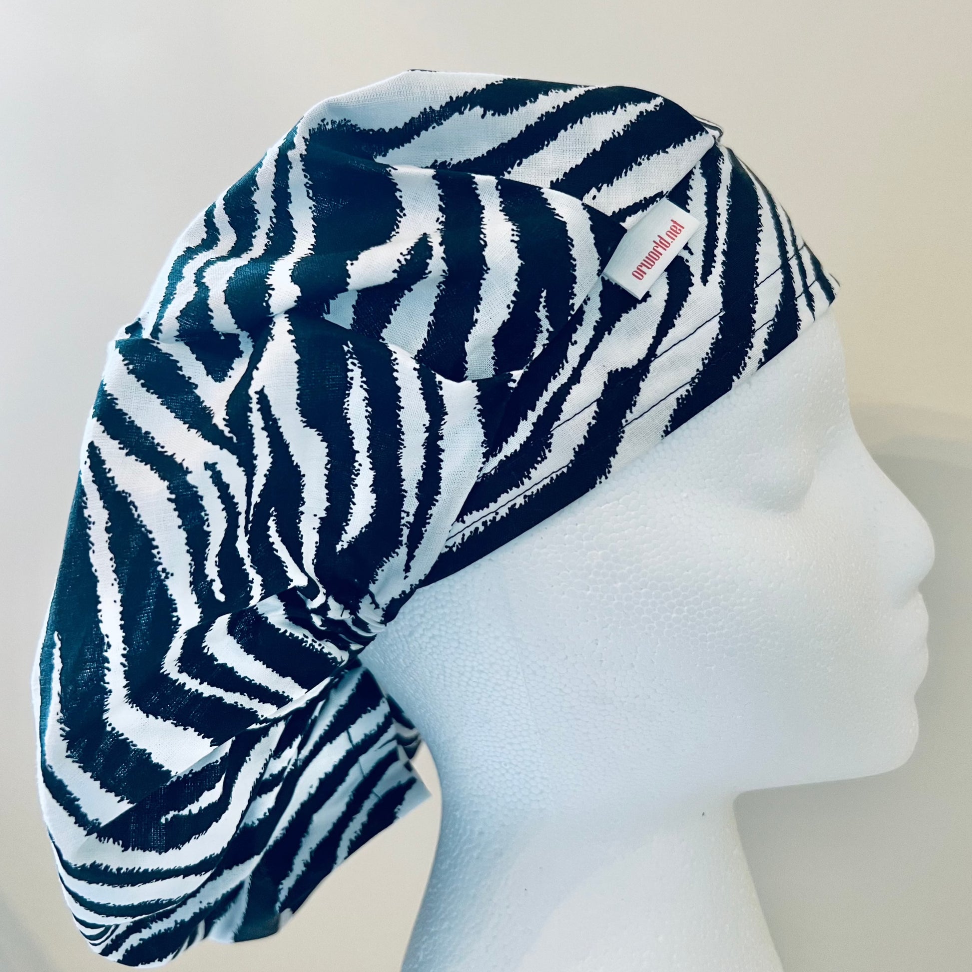 Bouffant - Zazzy Zebra