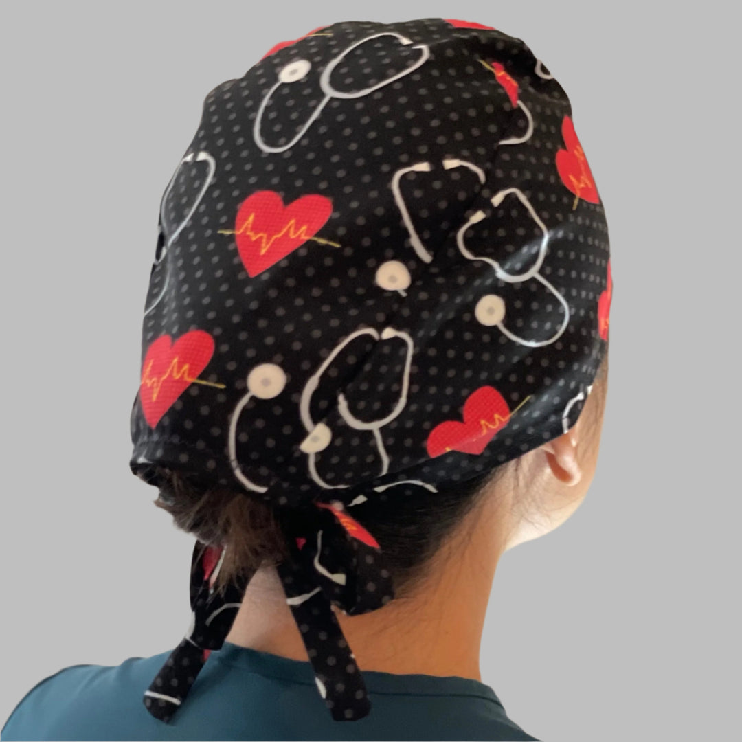 Scrub Cap-Heart Hero