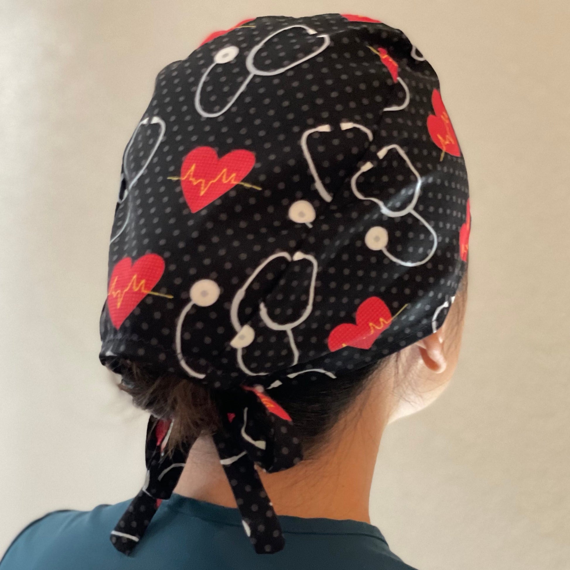 Scrub Cap-Heart Hero